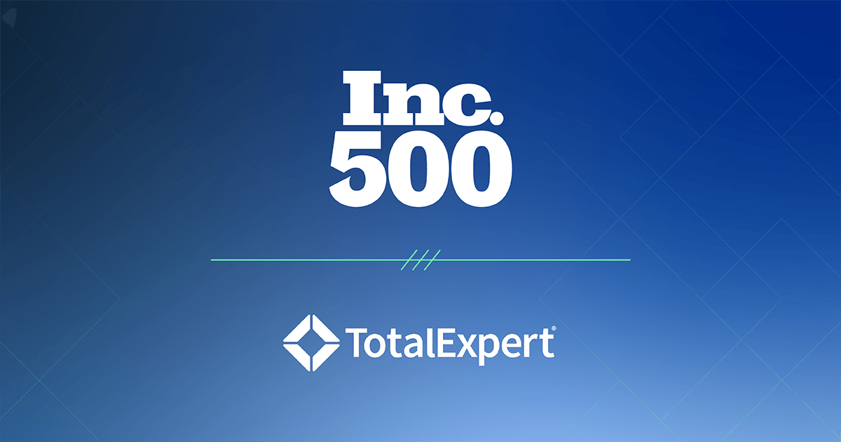 Total Expert Named to Inc. 500 List (No. 288) for Third Year in a Row