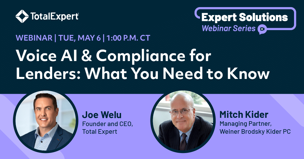 Webinar: Voice AI & Compliance for Lenders: What You Need to Know