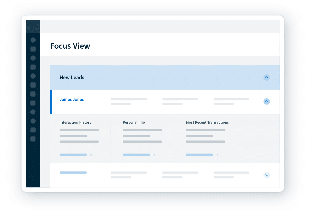 Focus View UI